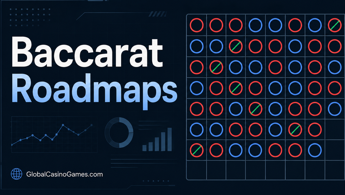 Baccarat Roadmaps Guide: Big Road, Tie Marks and Patterns